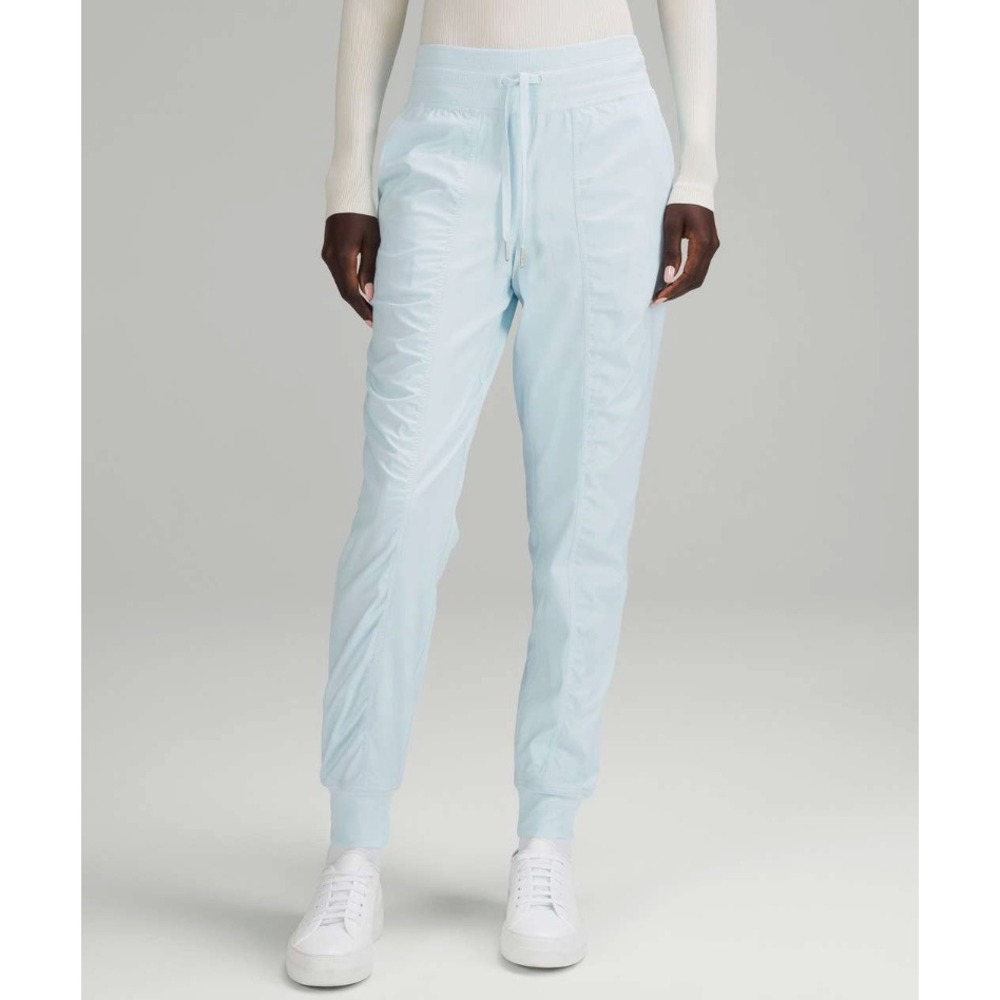 Lululemon Dance Studio Jogger Light Blue Sz 2 Athleisure Gym Workout Loungewear